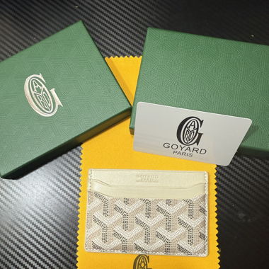 Porte carte kahki 