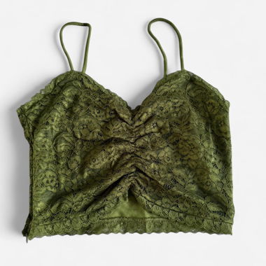 Top Cami in Pizzo Verde