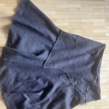 Asymmetrical Pattern Skirt