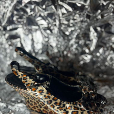 SHINY Y2K CHEETAH THEMED HIGH HEELS