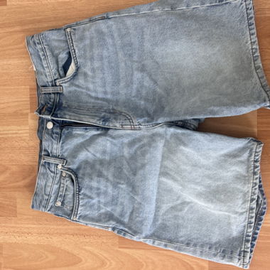 Light Blue Denim Shorts