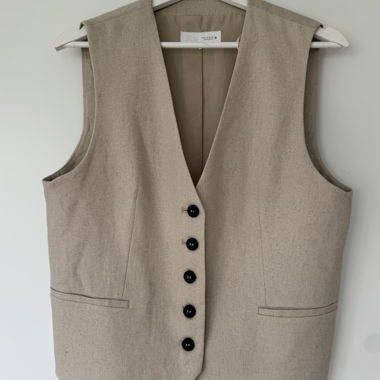 ZARA Beige Vest