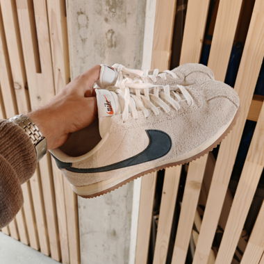 Nike Cortez vintage in camoscio