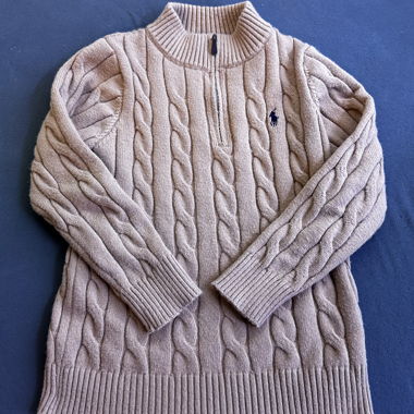 Polo Ralph Lauren cable pattern sweater M