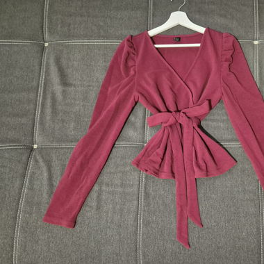 Rote Bluse 