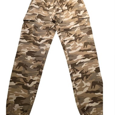 Camouflage cargo pants