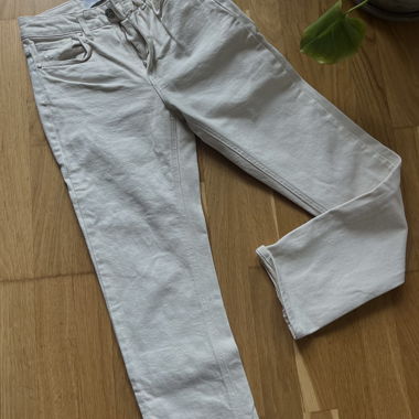 White jeans