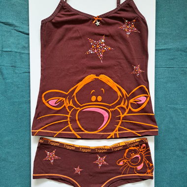 Ensemble débardeur et slip Tigrou