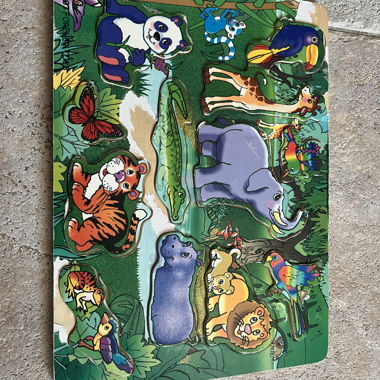 Puzzle à formes d'animaux