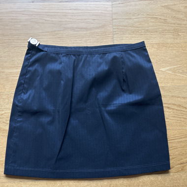 Blue and black skirt
