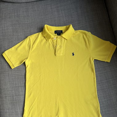 RALPH LAUREN POLOSHIRT GELB GR. S 🌞