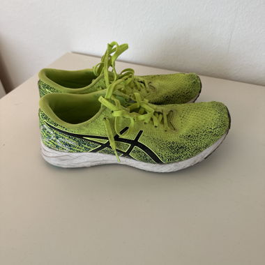 Asics Running Shoes Neon Yellow