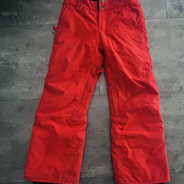 Pantaloni da sci Quiksilver per bambini rossi tg. S