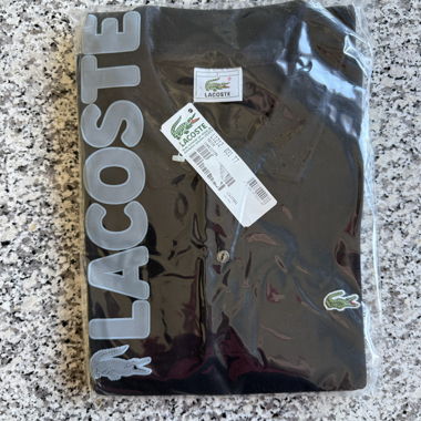T-shirt Lacoste noire