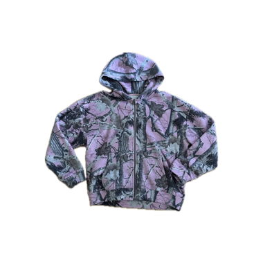 Hollister hoodie zippé camo rose, taille M