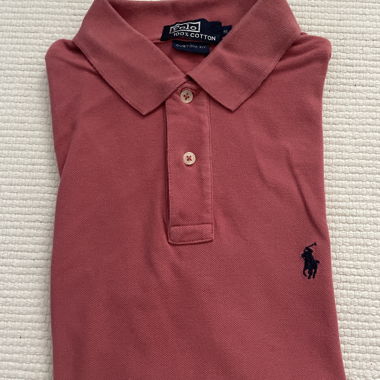 Rosa/Rotes Polo Shirt von Polo