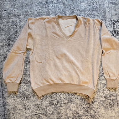 Beiger Pullover