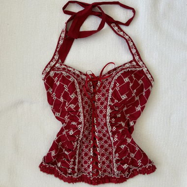 Vintage Neckholder-Top