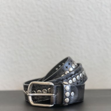 VINTAGE LEADER NIETEN GÜRTEL