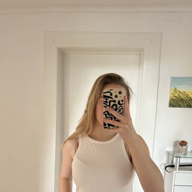weißes Top