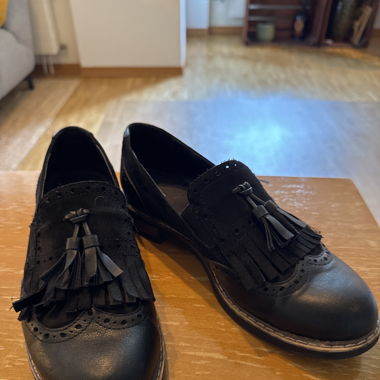 Loafers schwarz 39 