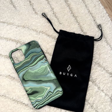 BURGA green marble Iphone 11 Pro Max case