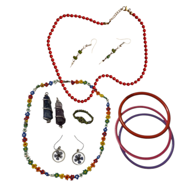 colorful jewelry bundle     
