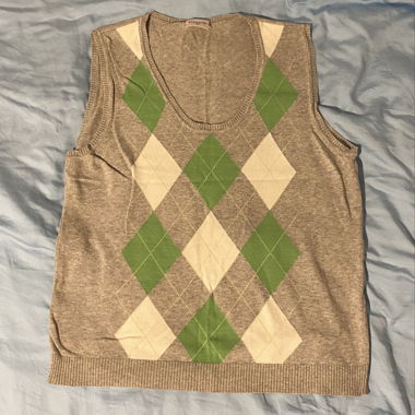 argyle sweater