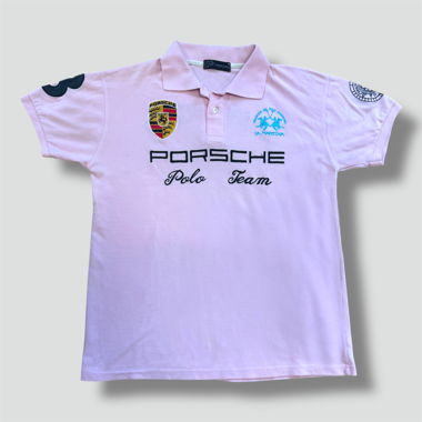 La Martina Porsche 2011 pink poloshirt