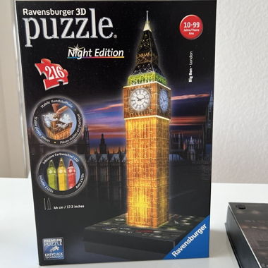 Ravensburger Puzzle 3D Big Ben Night Edition