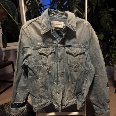 Calvin Klein Jeans Denimjacke hellblau L