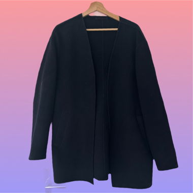 Cappotto blu Zara