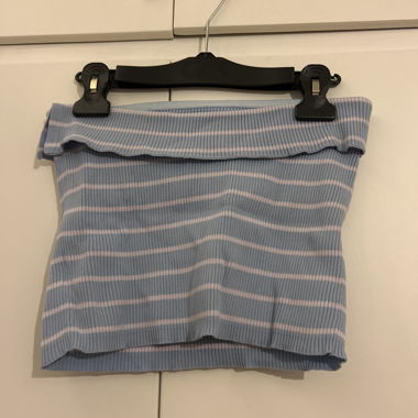 Striped Bandeau Top