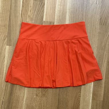 Orange Tennis Skort
