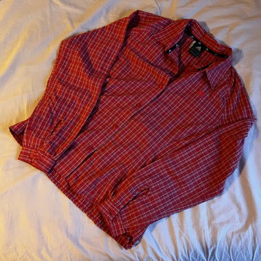 camicia da trekking vintage adidas