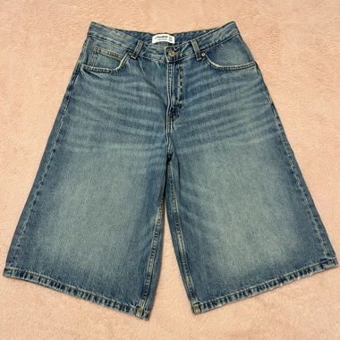 Shorts en jean PULL&BEAR à lavage clair