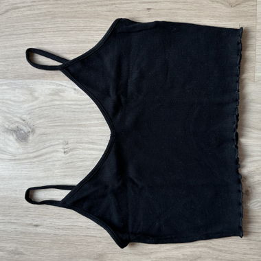 Crop top nero Even&Odd
