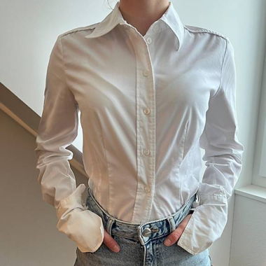 Bluse weiss