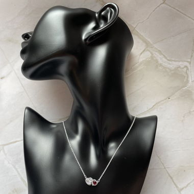 Luxury Dual Heart Chain
