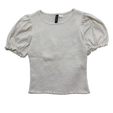 Puff Sleeve Knit Top