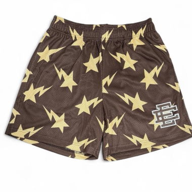 Erick Emanuel x Bape Short Marron