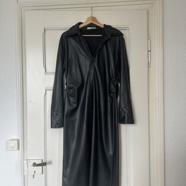 Manteau effet cuir