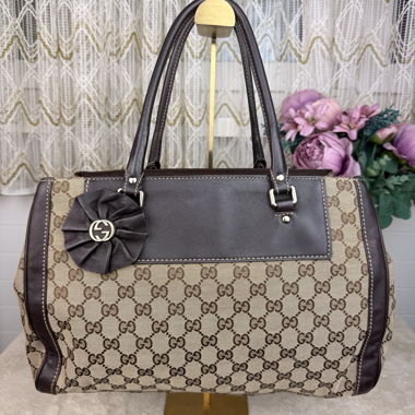 100% Original Gucci Trophy Tote Bag taille M