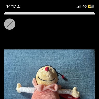 Peluche Coccinelle