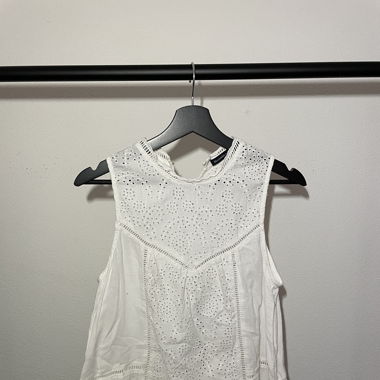 Weisse Bluse von A&F