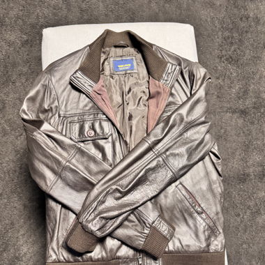 Lederjacke braun gr.42