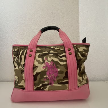 U.S. POLO ASSN. Camouflage Handbag