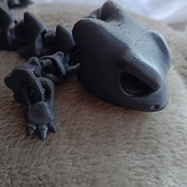 Figura di serpente stampata in 3D