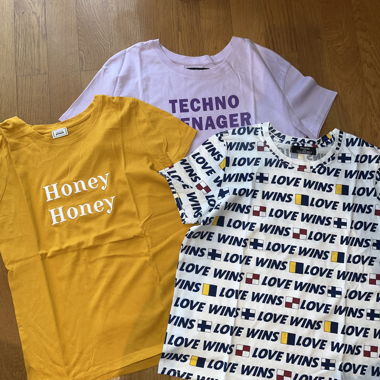 3 T-shirts set 