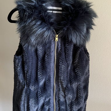 Marc New York faux fur vest